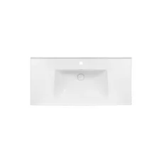 Раковина Qtap Albatross 5C 1000х480х210 White з донним клапаном QT01115100CW