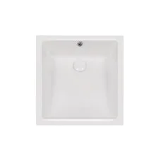 Раковина Qtap Stork 440x340x190 White з донним клапаном QT15116086W
