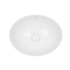 Раковина-чаша Qtap Dove 410x335x145 White з донним клапаном QT06113078W