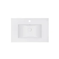 Раковина Qtap Albatross E 800х460х180 White з донним клапаном QT01119080EW