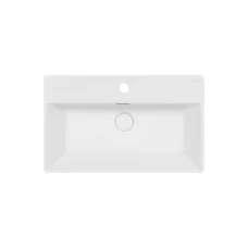 Раковина Qtap Nando K 600х355х125 White з донним клапаном QT12117060KW