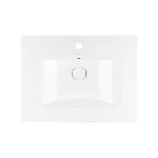 Раковина Qtap Albatross 600х460х180 White з донним клапаном QT01113060CW