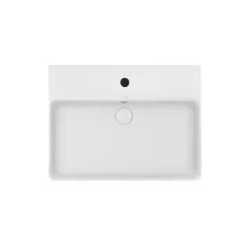 Раковина Qtap Crow 600х450х150 White з донним клапаном QT0511WL032W
