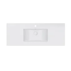 Раковина Qtap Albatross E 1200х460х180 White з донним клапаном QT01119120EW