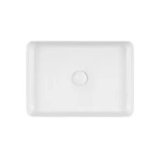 Раковина-чаша Qtap Tern 500х350х145 White з донним клапаном QT1711A055W