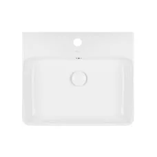 Раковина Qtap Nando 500х420х130 White з донним клапаном QT1211K404AW