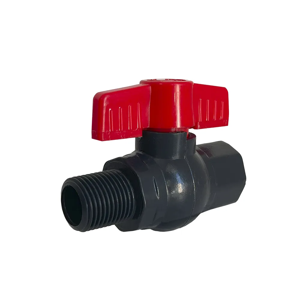 Кран ПВХ     3/4" ВЗ (сірий) {200/1}