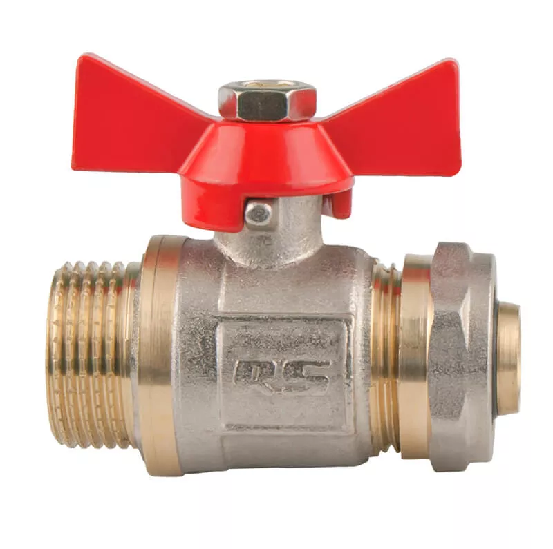 Кран шар д/мет.пл РЗ 20*3/4" {120/12}