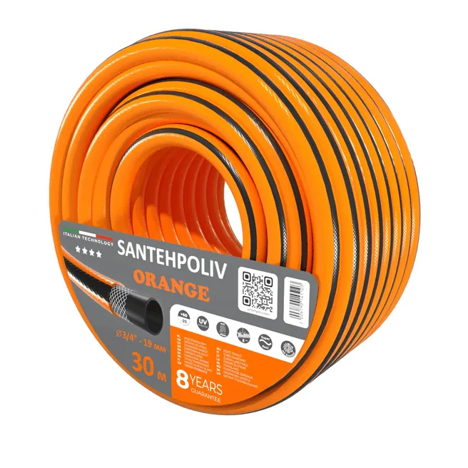 Шланг ORANGE 3/4" x 30 м, 3х шар. (кратно 30) {30}