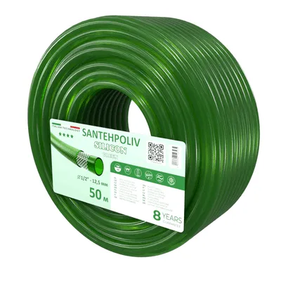 Шланг SILICON GREEN 1/2" x 50 м, 3х шар. (кратно 50) {50}