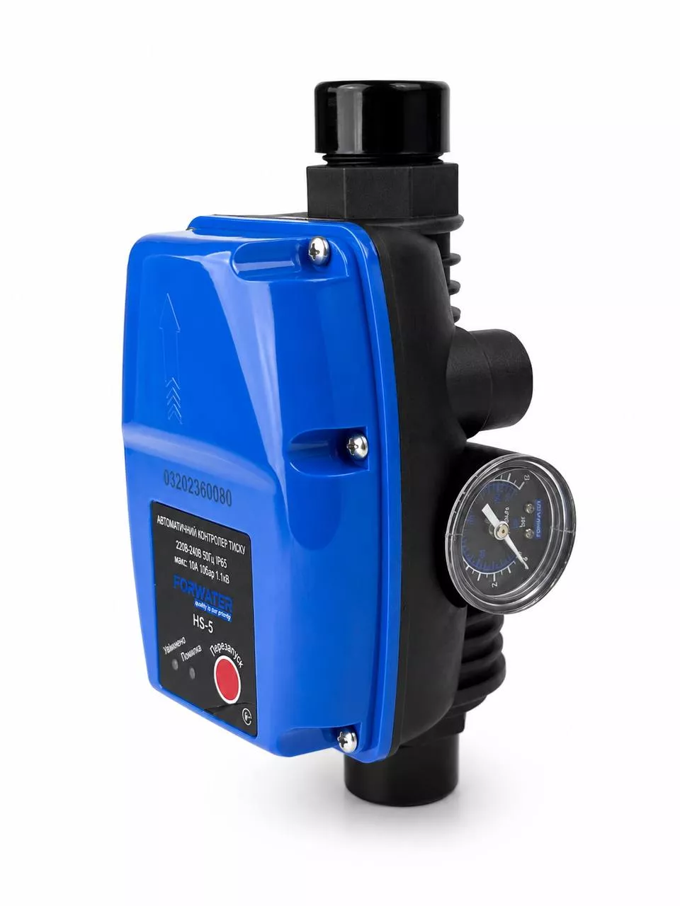 FORWATER HS-5 автом. прес-контроль, Restart, 1,1кВт, 1" {12}